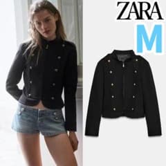 完売 ZARA ナポレオンジャケット ボタン付きフィットブレザー M 完売 ZARA ナポレオンジャケット ボタン付きフィットブレザー M - メルカリ