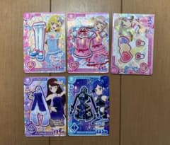 アイカツアンコール　レアカード 5枚セットのサムネイル