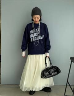 【eL】JEANASISロゴスウェットプルオーバーeL×おねグレーeL×ONE JEANASIS ジーナシス【el×ONE】ロゴスウェットプルオーバー - メルカリ