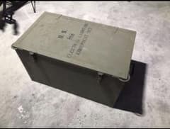 米軍コンテナボックス ヴィンテージ品 キャンプ ガレージ インテリア
