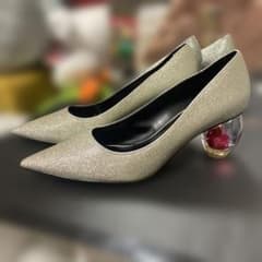 シルバー パンプス パーティー 結婚式のサムネイル