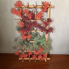 ビーズフラワー 紅葉 - メルカリ