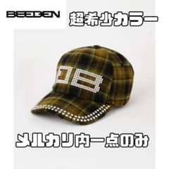 チェック柄 BEEDEN BD STUDS DAMAGE CAP CHECK.G - メルカリ