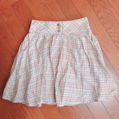 マジェ♡春夏　チェック柄ミニスカートのサムネイル