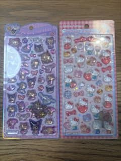 【正規品】サンリオ うるちゅるPOPシール ボンボンドロップシール 2種セットのサムネイル