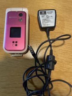 Vodafone V603T PINK ピンク ガラケー 携帯 - メルカリ