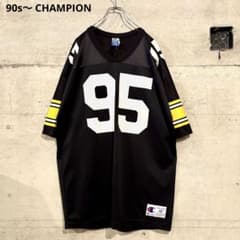 90s〜 CHAMPION チャンピオン フットボール Tシャツ ゲームシャツ