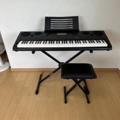 CASIO WK-6600 電子キーボード 本体 スタンド 椅子セット - メルカリ