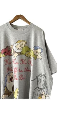 ディズニー 白雪姫 七人のこびと Tシャツ USA製 ビンテージ 90年