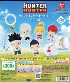 ハンターハンター めじるしアクセサリー G.I.編 コンプリートセットのサムネイル