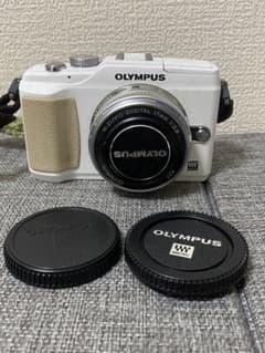 OLYMPUS PEN E-PL2 ホワイト - メルカリ