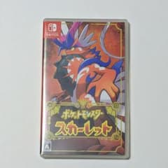 Nintendo Switch ポケットモンスター スカーレットのサムネイル