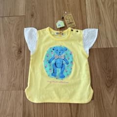 新品 RAG MART ベア柄 Tシャツ イエロー 80cmのサムネイル