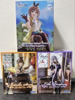 ライザのアトリエ フィギュア 3点セット ライザリン・シュタウト リラ