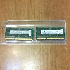 SAMSUNG SODIMM 2GB X 2　DDR3 PC3-10600Sのサムネイル