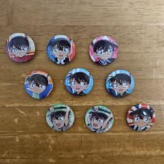 江戸川コナン　ミニ缶バッチ×9のサムネイル
