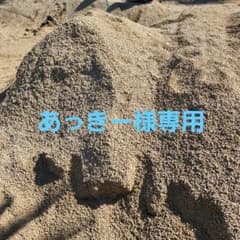 あっきー)山砂　錆砂利 1000kg あっきー様専用)山砂 錆砂利 1000kg - メルカリ