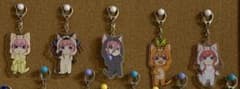 最安値‼️　五等分の花嫁　あにまるっこ アクリルキーホルダー 5個セットのサムネイル