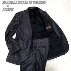 美品✨ジョセフ×デルフィノ スーツ セットアップ チェック ウール