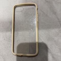 iPhone7/8用クリアベージュソフトケースのサムネイル