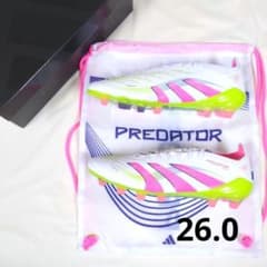26.0 アディダス プレデターエリート HGAG F50 ナイキ ティエンポ