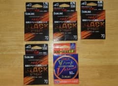 新品　未使用　サンライン　ブラックストリーム　Vハード　ハリス　セットのサムネイル