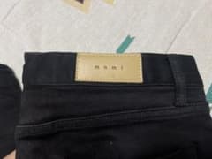mnml ダメージデニムパンツ ブラック 32インチ - メルカリ