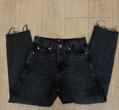 GAP ダークグレー ハイウエストデニムのサムネイル