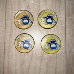 JSS スイミングスクール　進級ワッペン　黄色のサムネイル
