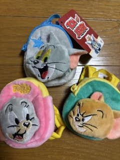 トムとジェリー ミニリュック型ポーチ 3種セットのサムネイル