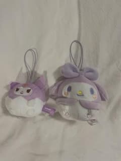 サンリオ マイメロディー&クロミ ストラップ ぬいぐるみ - メルカリ