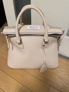 早いもの勝ち値下げmaison margiela 5AC ラージ 数回使用 本物 - メルカリ