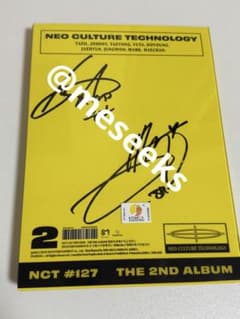 限定値下げ NCT127 ジェヒョン ユウタ 直筆サイン入りアルバム - メルカリ