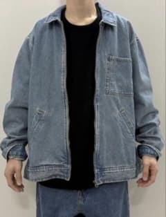 GAP デニムジャケット Lサイズ デニムブルー　カバーオールのサムネイル