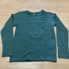女児 長袖カットソー グリーン 150cmのサムネイル