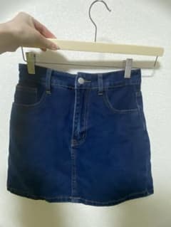 《お値下げ可能！》 Sサイズ デニムミニスカ 安心のインパン付きのサムネイル