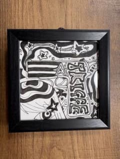 オリジナル手描きイラスト アナログ 額縁付き 1点のサムネイル