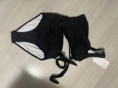 レディース水着 ワンショルダーカットアウトリボンオールインワンスイムウェアのサムネイル
