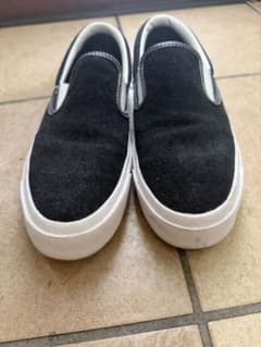 CONVERSE CONS スリッポン ブラック スエード　ヒールスターのサムネイル