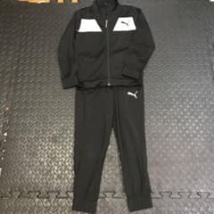Puma ジャージ上下セット 黒のサムネイル