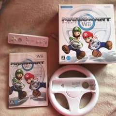 マリオカートWii リモコン ハンドル セットのサムネイル