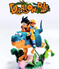 ドラゴンボール 悟空 悟飯 親子恐竜　フィギュア ガレージキット ドラゴンボール 悟空 悟飯 親子恐竜 フィギュア ガレージキット - メルカリ