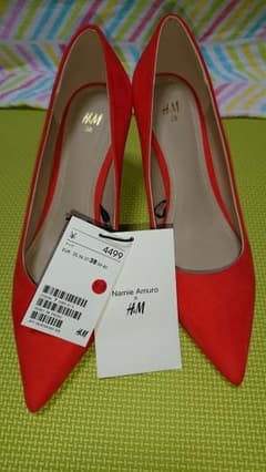 H&M 安室奈美恵コラボパンプス 38のサムネイル