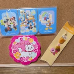 東京ディズニーリゾート メモ6冊セット マリーメモ ストラップのサムネイル