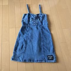 ANAP GIRL デニム ジャンバースカートのサムネイル