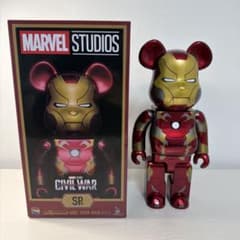 SP賞 BE@RBRICK 400% アイアンマン Happyくじ