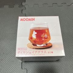 MOOMIN ムーミン＆リトルミイ ダイヤシェイプグラス