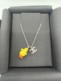 新品 可愛すぎる シャネル ヒヨコネックレスCHANEL - メルカリ