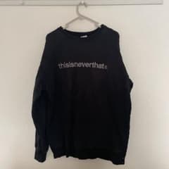 thisisneverthat スウェット トレーナー 黒のサムネイル