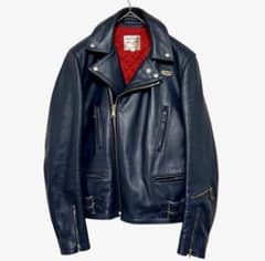 Lewis Leathers ライトニング 40 カウハイド　ネイビーのサムネイル
